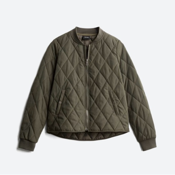 Vero Moda Jackets & Blazers - Vero Moda Claren Quilted Bomber Jacket Green Women’s Size Large